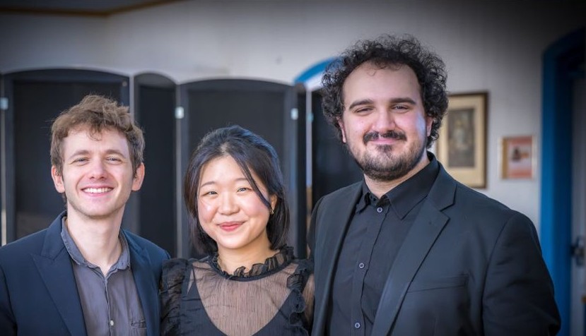 Itamar Prag, June Lee and François Lamontagne of Trio Timia