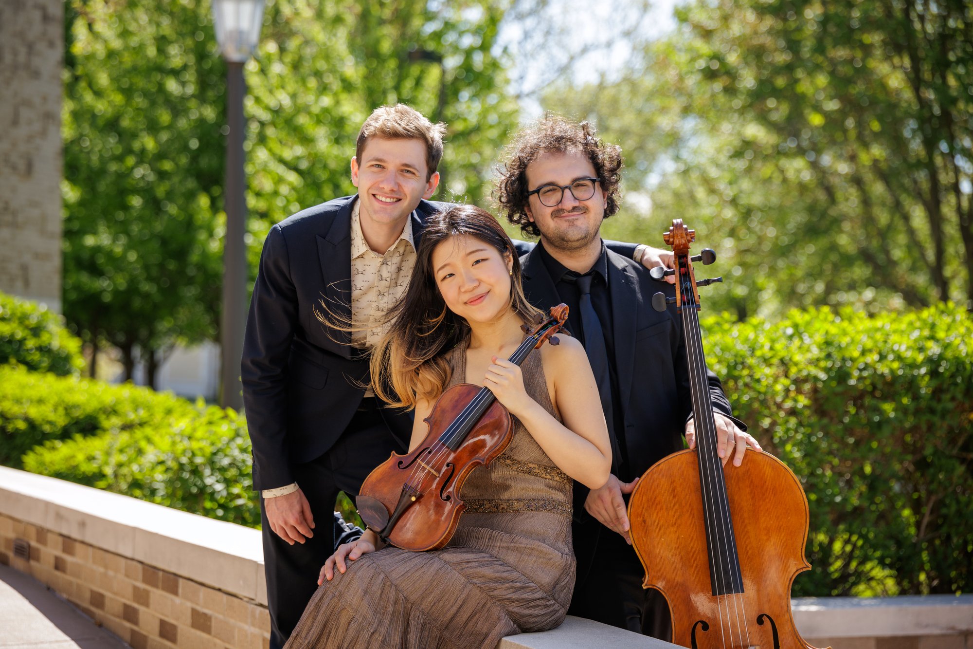 Itamar Prag, June Lee and François Lamontagne of Trio Timia